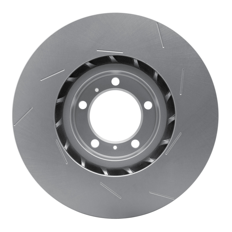 Porsche Panamera Brake Rotor (1) - Front Left - R1 Concepts - Slotted GeoSPEC - `10-`23